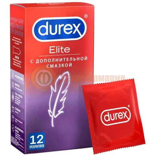 Дюрекс презервативы №12 элит сверхтонкие