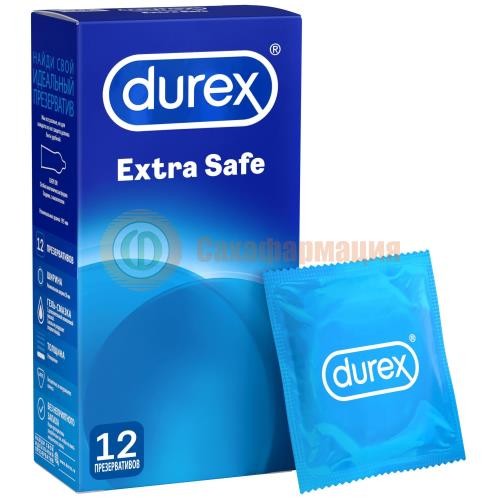 Дюрекс презервативы №12 экстра сейф утолщенные