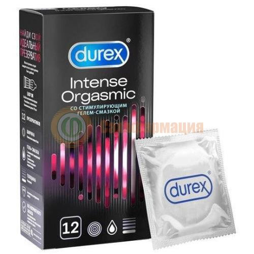 Дюрекс презервативы №12 интенс оргазмик