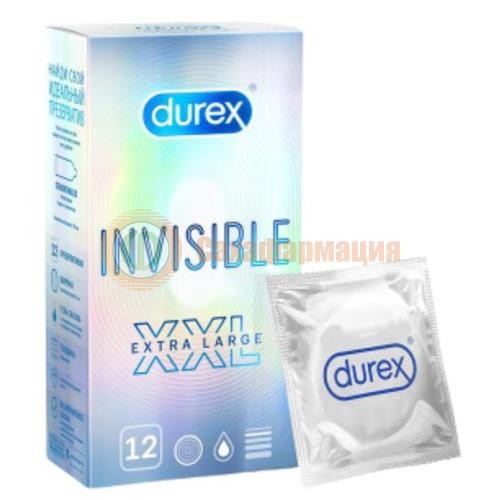 Дюрекс презервативы №12 инвизибл xxl