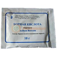 Борная кислота порошок 10г