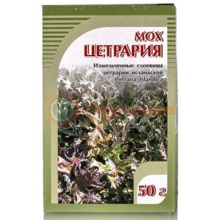 Цетрария (исландский мох) 50г.(бад) чайн.напиток /хорст/