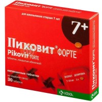 Пиковит форте таблетки покрытые оболочкой №30