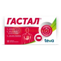 Гастал таблетки для рассасывания №12