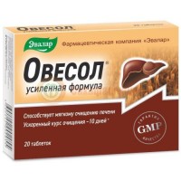 Эвалар овесол таблетки 0.58г №20 усиленная формула