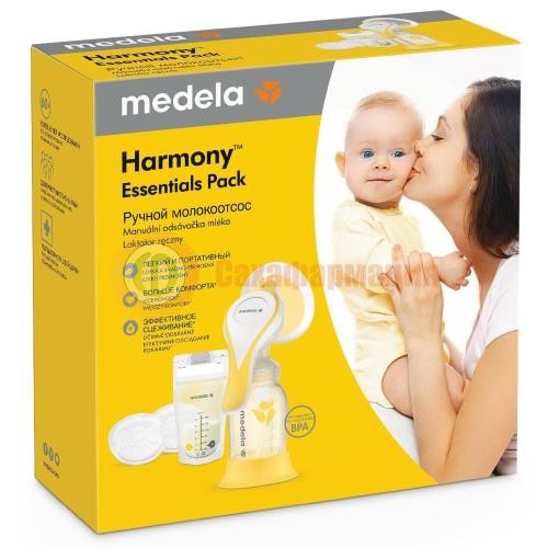 Медела молокоотсос ручной двухфазн. harmony essentials pack + набор аксессуаров /арт.101041164/ Медела молокоотсос ручной двухфазн. harmony essentials pack + набор аксессуаров /арт.101041164/