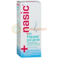 Назик для детей спрей назальный 0.05мг + 5мг/доза 10мл в компл. с помповым дозирующ. устройством