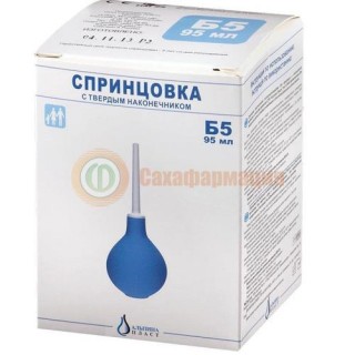 Альпина пласт спринцовка пвх №5б тверд након 95мл