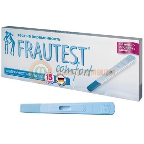 Фраутест комфорт тест для определения беременности (кассета + колпачок)